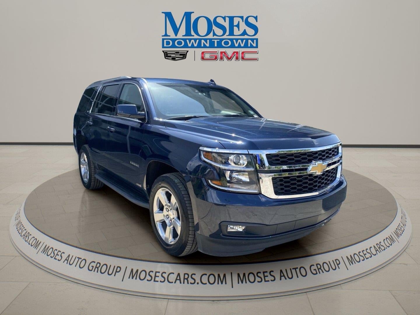 2017 Chevrolet Tahoe — rear three-quarter view